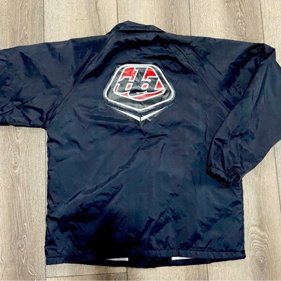 Troy Lee Designs Button Up WindBreaker Jacket Size Med - Picture 2 of 6